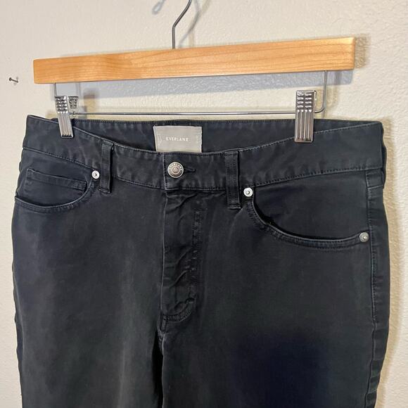 Everlane Black Straight Leg Jeans Size 32x32 - Picture 2 of 5